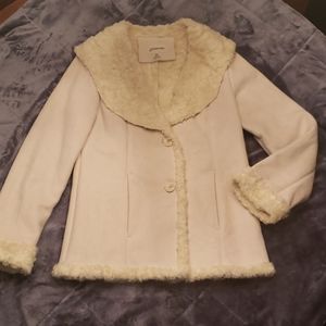 Brushed leather jacket